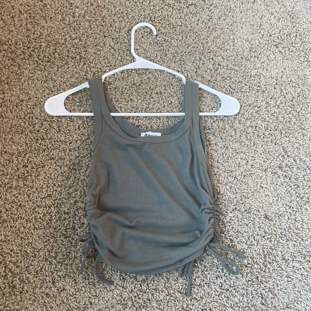 Princess Polly army green tank size US 4